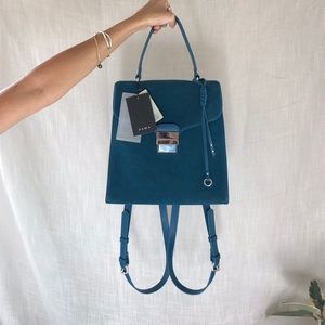 Zara suede backpack